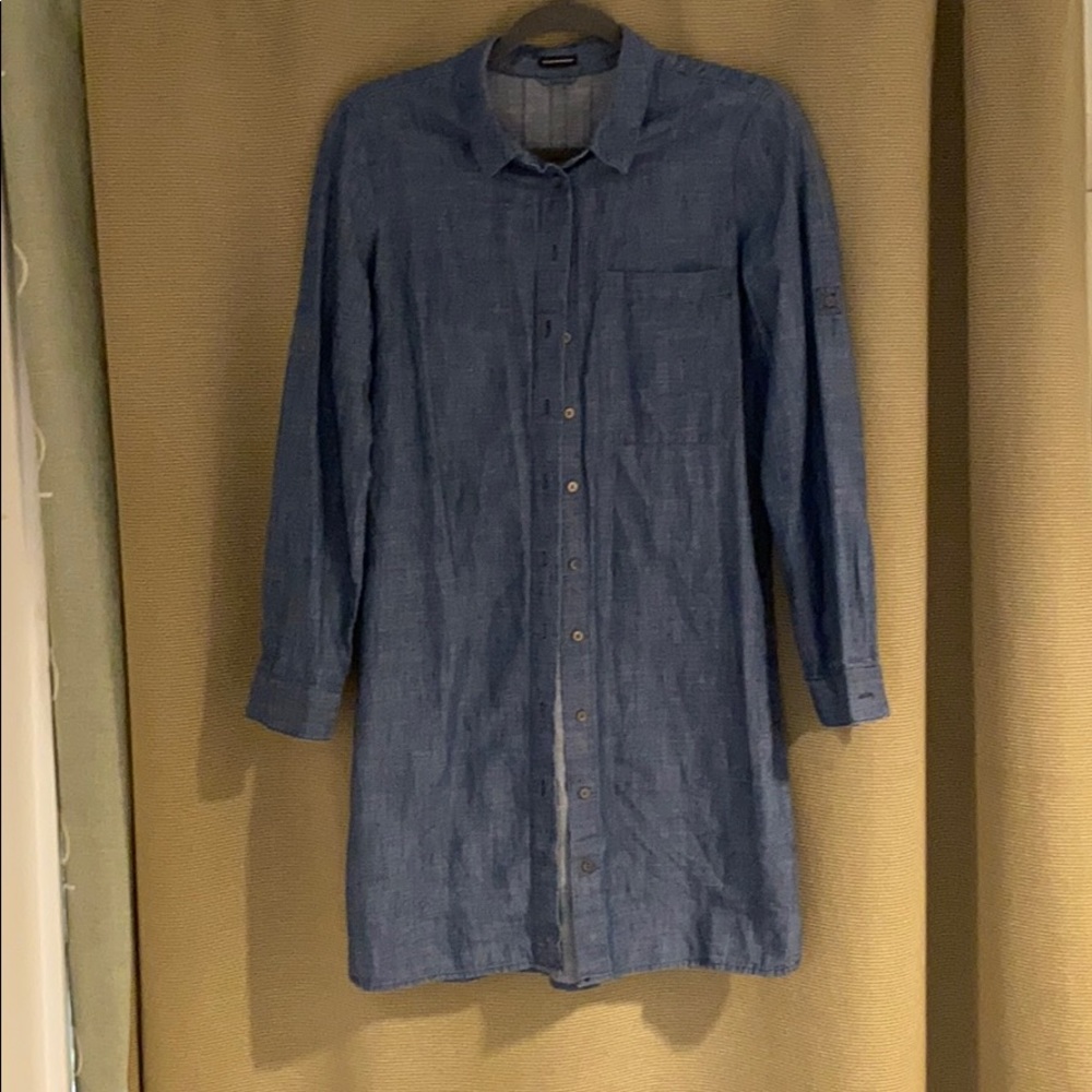 Club Monaco chambray tunic